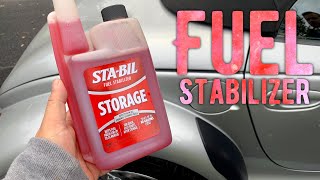 Using STA-BIL Fuel Stabilizer To Store My Plymouth Prowler For The Winter