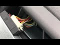 Peugeot 106 radio removal