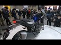 【世界が注目 】ホンダhawk11 ホークイレブン 身長168㎝と161㎝の足つきチェックと全貌を徹底紹介！大阪モーターサイクルショー2022【honda ホーク11】