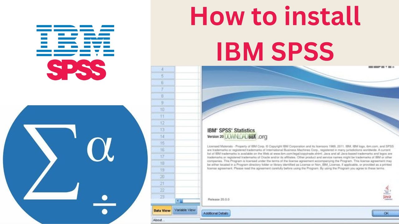 How To Install Ibm Spss Youtube