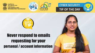 Stop Responding To Emails Asking For Personal Info