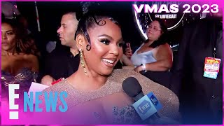 Ashanti REVEALS She & Nelly Are Back Together at 2023 MTV VMAs | E! News