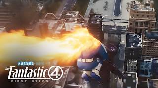 THE FANTASTIC FOUR: FIRST STEPS (2025) | \"Galactus Attack\"