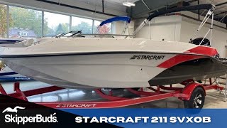 2022 Starcraft 211 SVX/OB Deck Boat Tour SkipperBud's