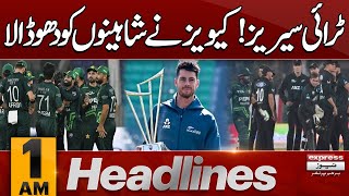 New Zealand Won the Tri-Nation Series| 1 AM News Headlines | 15 Feb 2025 | Pakistan News