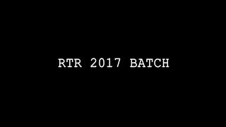 RTR 2017 (RTR 1.0) Batch Final Project Presentation Event