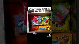 Would you pay €15.67 for this? 🎁🍡🍭#unboxing #sour #soursweets #sweetshop #americancandyireland