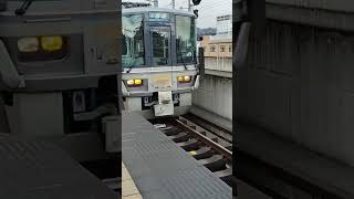 JR西日本福知山駅223系5500番代福知山駅入線シーン#福知山駅 #223系5500番代#電車 #jr西日本