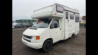 1995 Volkswagen Transporter 62 P SWB 4 Birth Motor Home