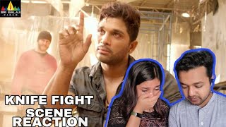 Iddarammayilatho Interval Fight Scene | Allu Arjun | COUPLE REACTION | BOYFRIEND GIRLFRIEND REACTION