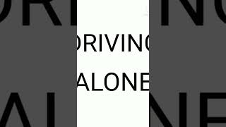 Driving with parents vs Driving alone