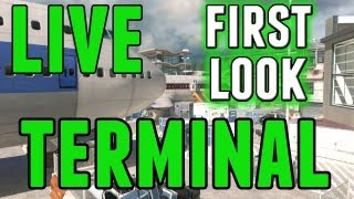 MW3: "New Map Terminal Live First Look" Teammate "MOAB" | Chaos