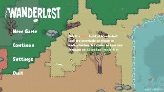 Post Apocalyptic Crafting RPG + Procedural Generation! – WanderLost Demo – #02