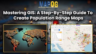 Mastering GIS: A Step-by-Step Guide to Create Population Range Maps | Create your own map