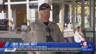Behind the Badge: Cache County Sheriff’s Deputy Blaine Ibey helps