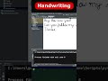 handwritten text in python python tips and tricks
