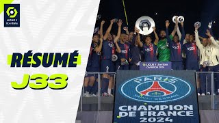 Résumé 33ème journée - Ligue 1 Uber Eats / 2023-2024