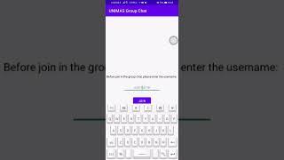 KMK3433 (G1) Sem 2 21/22: Mobile Computing ; Assignment 2~Group Chat Application