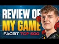 NaToSaphiX Reviewing Own Top500 FACEIT Game