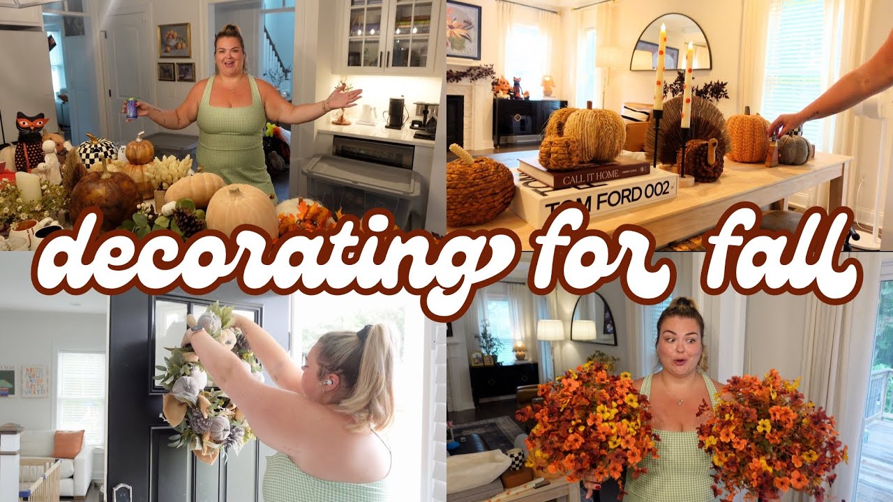 Decorate For Fall With Me рџћѓ Amazon Fall Home Finds Decorating Vlog