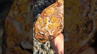 Jasper#agate gemstone. Northern California..