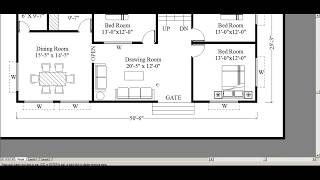 3 BHK HOUSE DESIGN II GHAR KA NAKSHA KAISE BANAYE