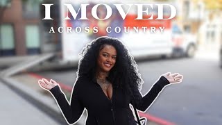 I moved across the country.. 🚐📦⎮moving vlog, creepy truck stops, life on the road, and more!