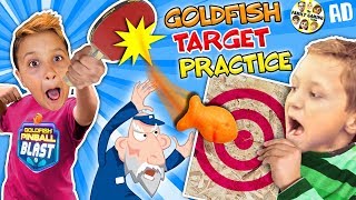 GOLDFISH CRACKERS CHALLENGE! Target Practice w/ FGTEEV