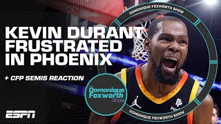 Is Kevin Durant already on his way out in Phoenix? 👀 | Domonique Foxworth Show