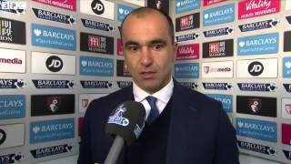 Bournemouth 3-3 Everton Roberto Martinez unhappy with draw