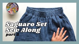 SAGUARO SET PANTS SEW ALONG TUTORIAL by Friday Pattern Company