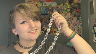 How to make a chain out of pop tabs