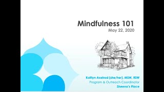 Webinar: Mindfulness 101