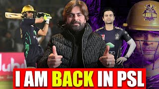 I am BACK in PSL 😍✌️| Ahmad Shahzad