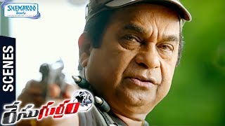 Brahmanandam Imitates Prabhas Mirchi Dialogue | Race Gurram Telugu Movie Scenes | Allu Arjun