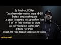 ice cube no vaseline lyrics