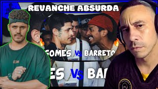 MC ZEN E ALVES REACT- (REVANCHE ABSURDA 🔥🔥) Gomes (DF) x Barreto | SEMI | 224ª Batalha do Ana Rosa