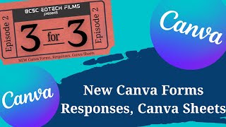 Updated NEW Canva Forms Interactive Live Surveys, Polls, Questions, Responses, & Canva Sheets