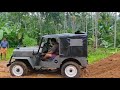 cj3b test ride mahindra 4x4