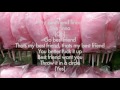 Tokyo Vanity That's My Best Friend (Lyrics)