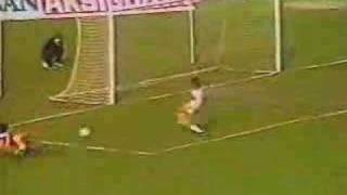 Camataru first goal in Romania - Turkey (1985)