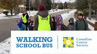 The Walking School Bus - It teaches safety!