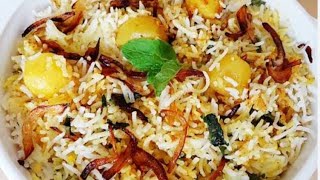 Aloo Dum biryani|ఇలా ఒకసారి సింపుల్ గా Aloo Dum biryani ట్రై చేయండి మి పిల్లలు చాలా ఇష్టంగా తింటారు|