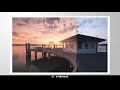 dreamy sunset color grading with photoshop qe 345