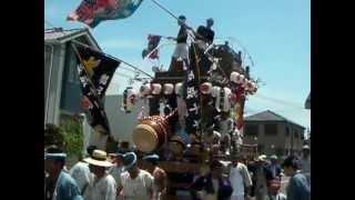 2012年7月29日　千葉県館山市船形祭礼