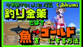 【ドラクエ10】釣り金策！今更聞けない？魚をゴールドにする方法！