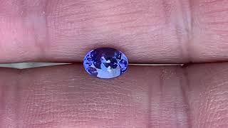 Loose Gorgeous Gemstone Oval Cut Genuine Tanzanite in Grade AA at AfricaGems