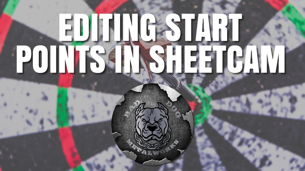 Editing Start Points In Sheetcam Youtube