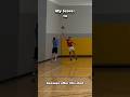 Three pointer only basketball CHALLENGE! #shorts