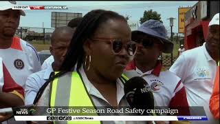 Gauteng Festive Season Road Safety campaign launched